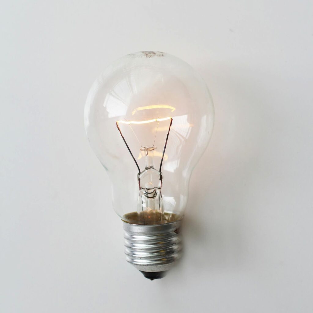 ampoule allumée